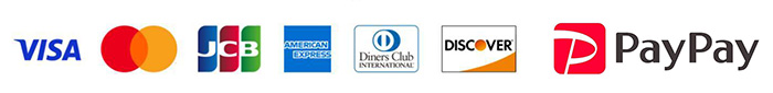 各種クレジットカード・PayPay対応